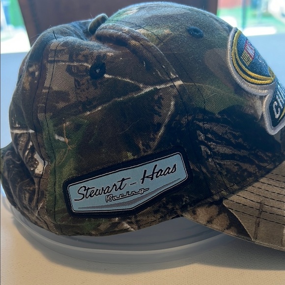 NWT NASCAR Sprint Cup 2011 Stewart-Haas Adjustable Camo Hat (C5) - Picture 2 of 8